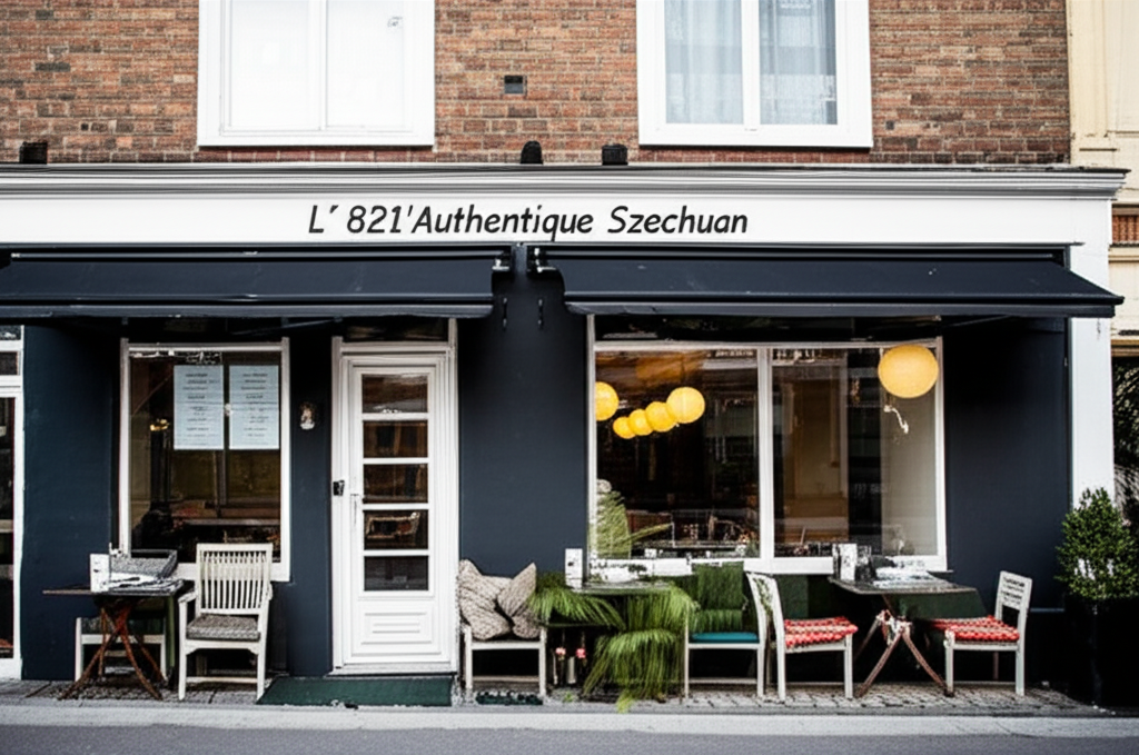 L'Authentique Szechuan 1 Ægte Szechuan-madlavning: LAuthentique Szechuan-retter