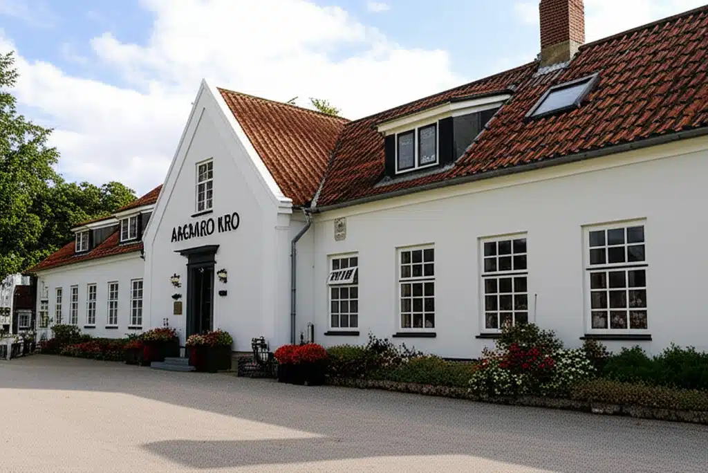Aagaard Kro 1 Aagaard Kro: Historisk idyllisk kro og restaurant i Norddjurs