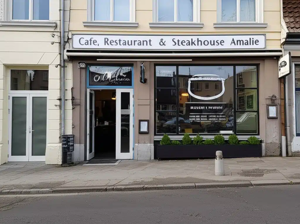 Cafe, Restaurant & Steakhouse Amalie 1 Amalie: Café, Restaurant & Steakhouse med lækre retter