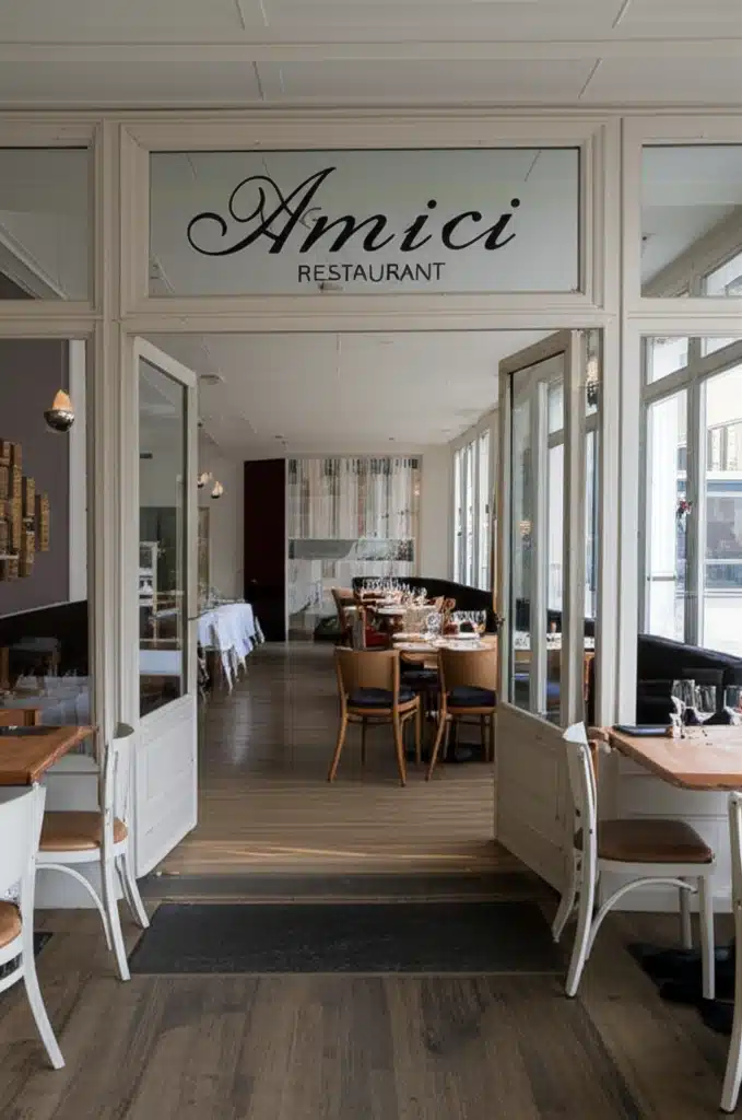 Amici Restaurant 1 Amici Restaurant: Lækker italiensk mad i hyggelig atmosfære