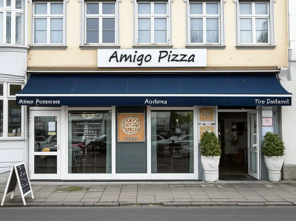 Amigo Pizza 1 Amigo Pizza: Lækker, sprød og fyldig pizza med friske ingredienser