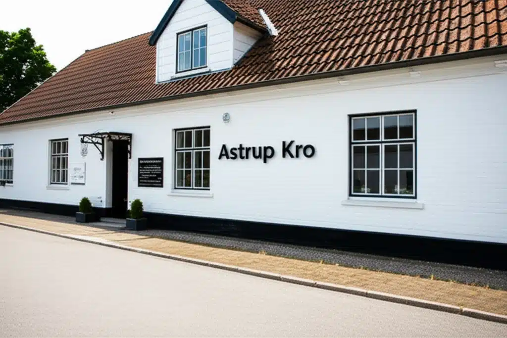 Astrup Kro 1 Astrup Kro: Historisk dansk herregård med unik arkitektur og charme