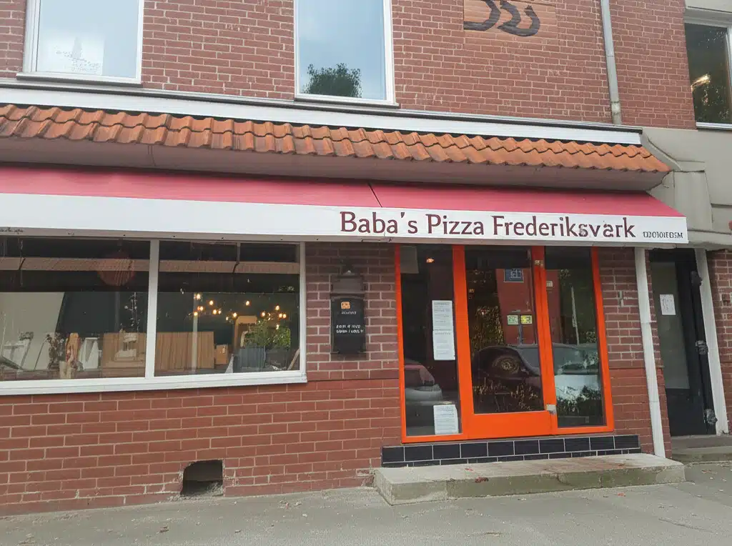 Baba's Pizza Frederiksværk 1 Babas Pizza Frederiksværk: Lækker italiensk pizza og mere