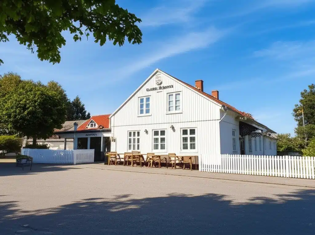 Ballebro Færgekro: Historisk kro og idyllisk udsigt ved fjorden