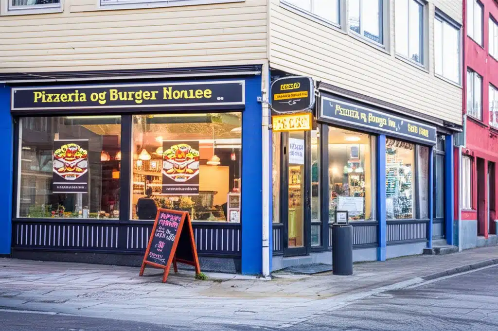 Ballerup Pizzeria & Burger House: Lækre retter og burgere