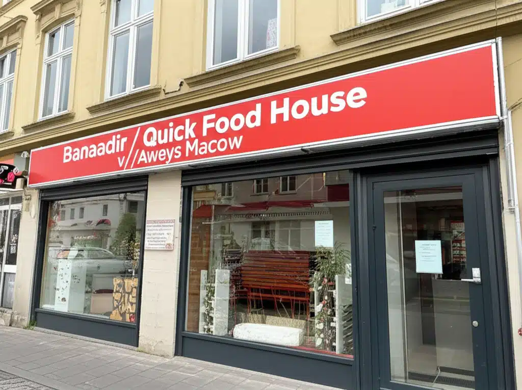 Banaadir / Quick Food House v//Aweys Macow 1 Banaadir Quick Food House: Aweys Macows Hurtigmad i Somalia