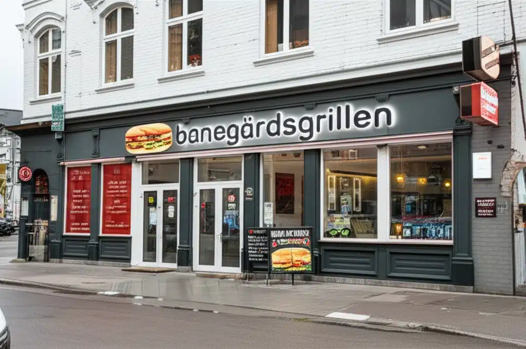 Banegårdsgrillen 1 Banegårdsgrillen: Klassisk dansk grill på banegården