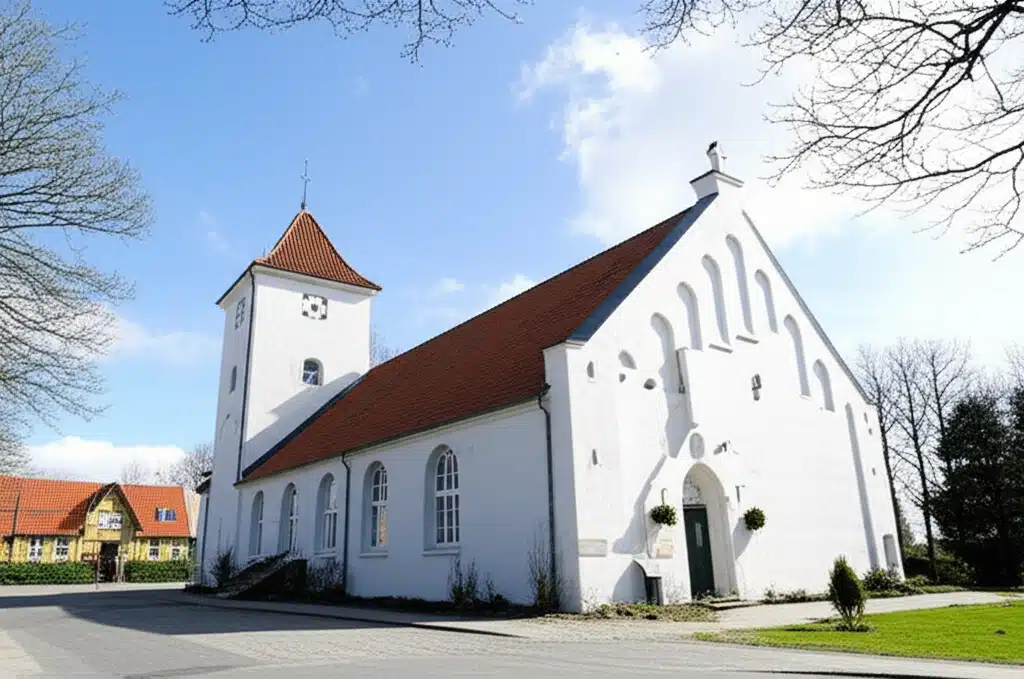Beder Kirke 1 Beder Kirke: Historisk kirke i Danmark - Udforsk arkitekturen