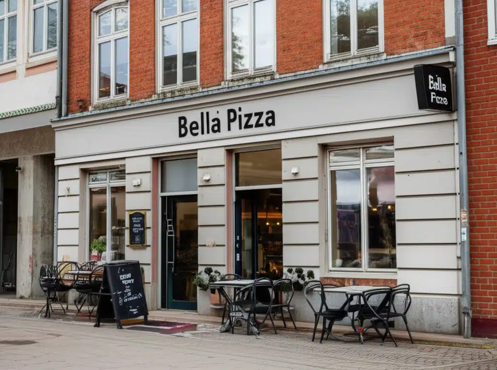 Bella Pizza: Lækker italiensk pizza med friske ingredienser