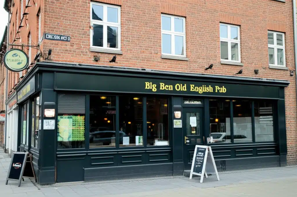 Big Ben Old English Pub 1 Big Ben Pub: Klassisk Engelsk Pub i København - Authentisk Stemning