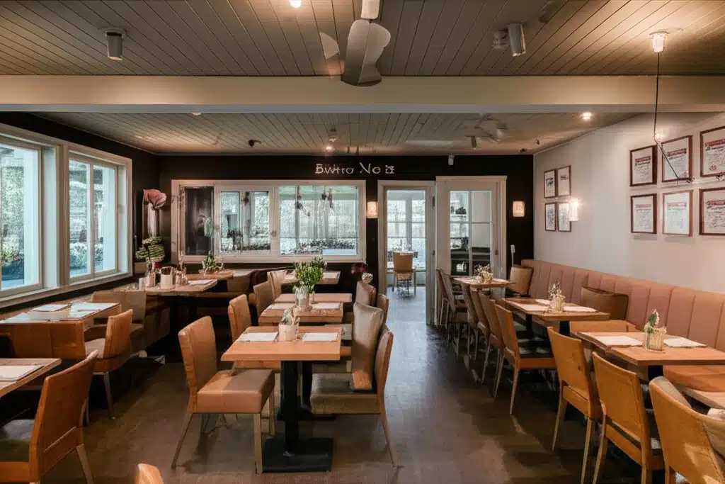 Bistro No 12 1 Bistro No 12: hyggeligt spisested med lækker mad og drikke