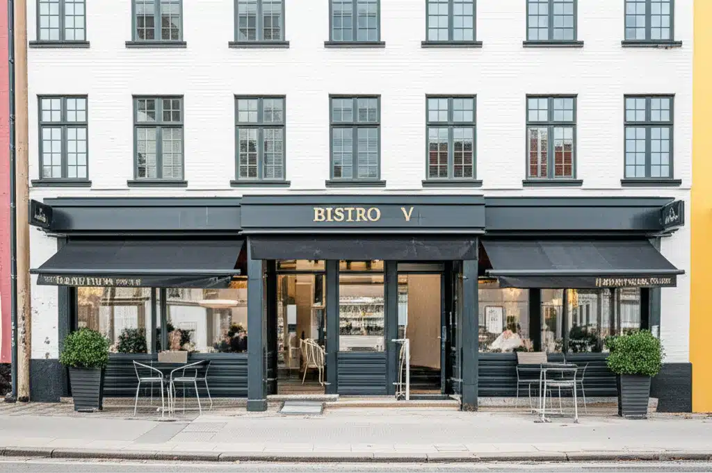 Bistro V 1 Bistro V: Hyggelig atmosfære og lækker mad i København
