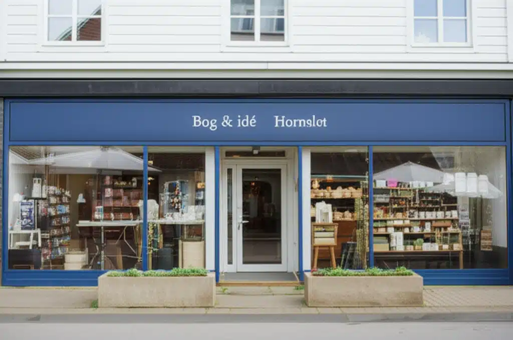 Bog & idé Hornslet 1 Bog & idé Hornslet: Inspiration og læsning i hyggelig atmosfære
