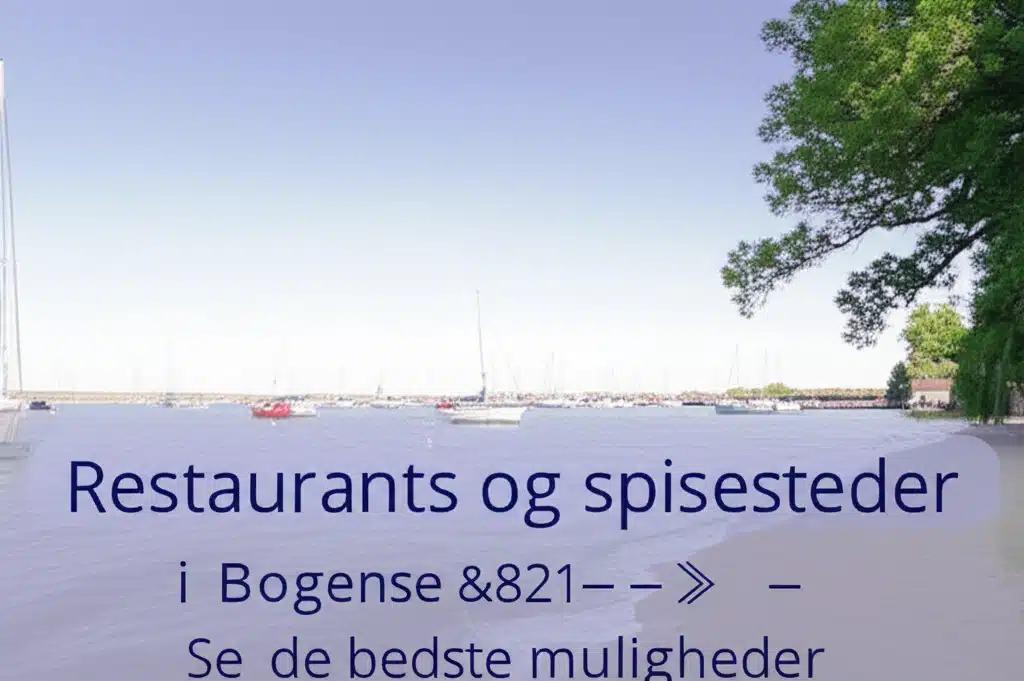 Restaurants og spisesteder i Bogense - Se de bedste muligheder 1 Bogense Restauranter: De bedste spisesteder i byen