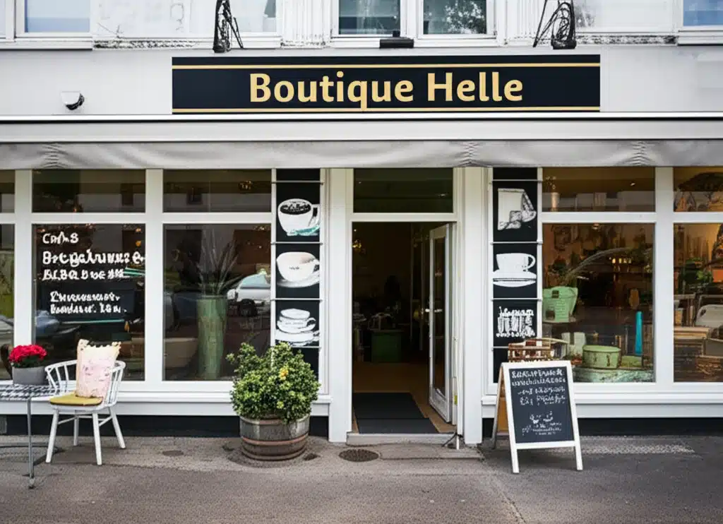 Boutique Helle, Cafe, Brugskunst & Møbler Outlet 1 Boutique Helle: Café, Brugskunst & Møbler til Udforskelige Priser