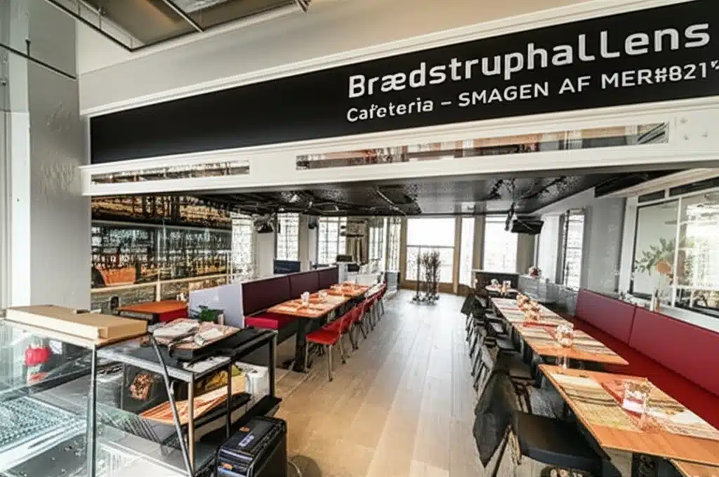 Brædstruphallens Cafeteria - SMAGEN AF MER' 1 Brædstruphallens Cafeteria: Smag på mere i hyggelig atmosfære
