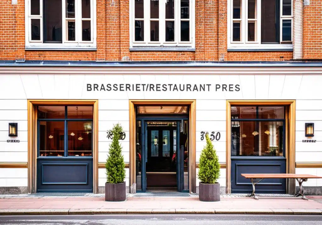 Brasseriet/Restaurant Pres 1 Brasseriet Restaurant Pres: En gastronomisk oplevelse i hyggelig atmosfære