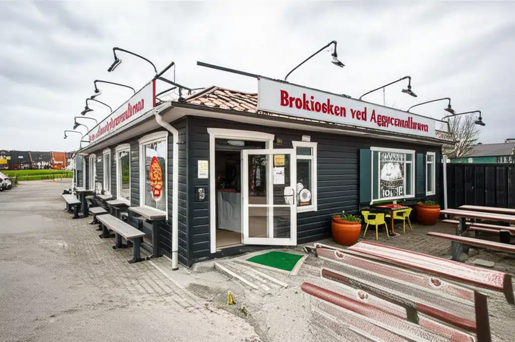 Brokiosken ved Aggersundbroen 1 Brokiosk ved Aggersundbroen: Historisk oase i naturskønne omgivelser