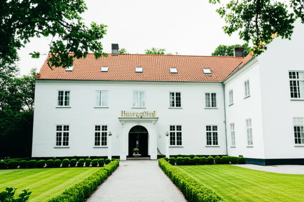 broløkke herregård 1 Broløkke Herregård: Historisk Ejendom med Smuk Arkitektur
