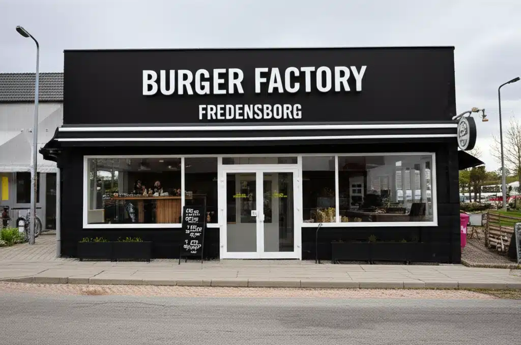 Burger Factory Fredensborg: Lækre burgere i hyggelig atmosfære