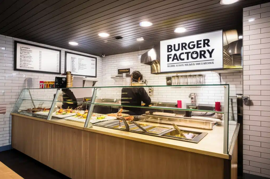 Burger Factory 1 Burger Factory: Lækre Burgere, Friske Råvarer, Bedste Smag
