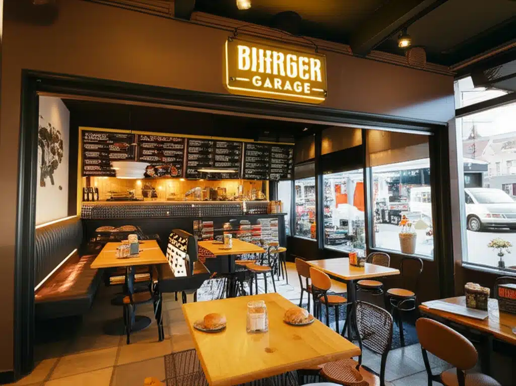 Burger Garage: Lækre burgere i en unik atmosfære
