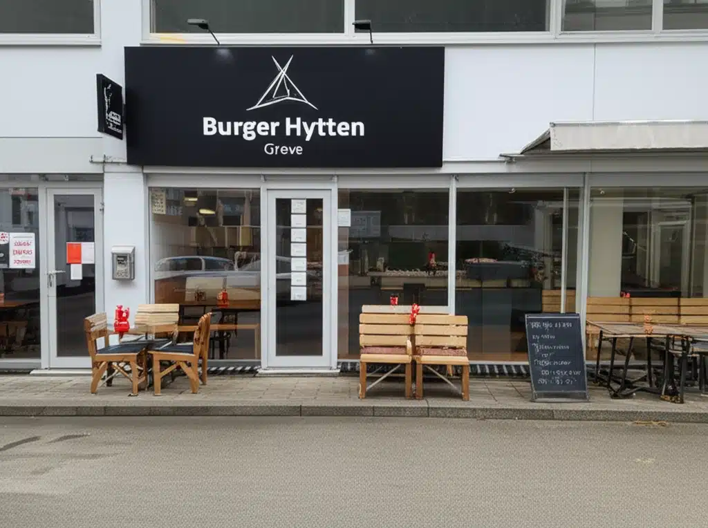 Burger Hytten Greve 1 Burger Hytten Greve: Lækre Burgere i hyggelig atmosfære
