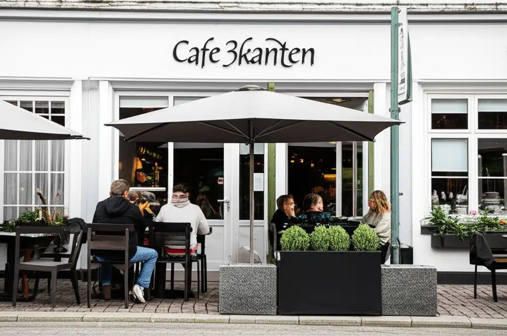 Cafe 3kanten 1 Cafe 3kanten: Hyggelig atmosfære og lækker kaffe i hjertet af byen