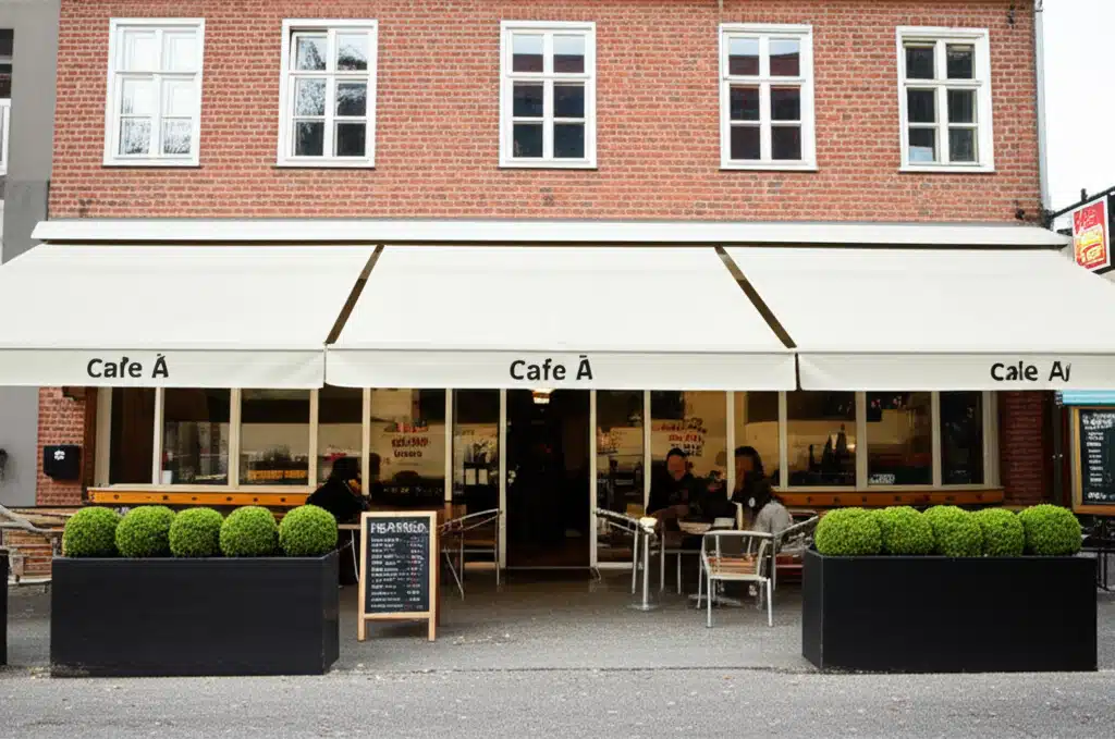 Cafe Å 1 Café Å: hyggelig atmosfære og lækker kaffe i hjertet af byen