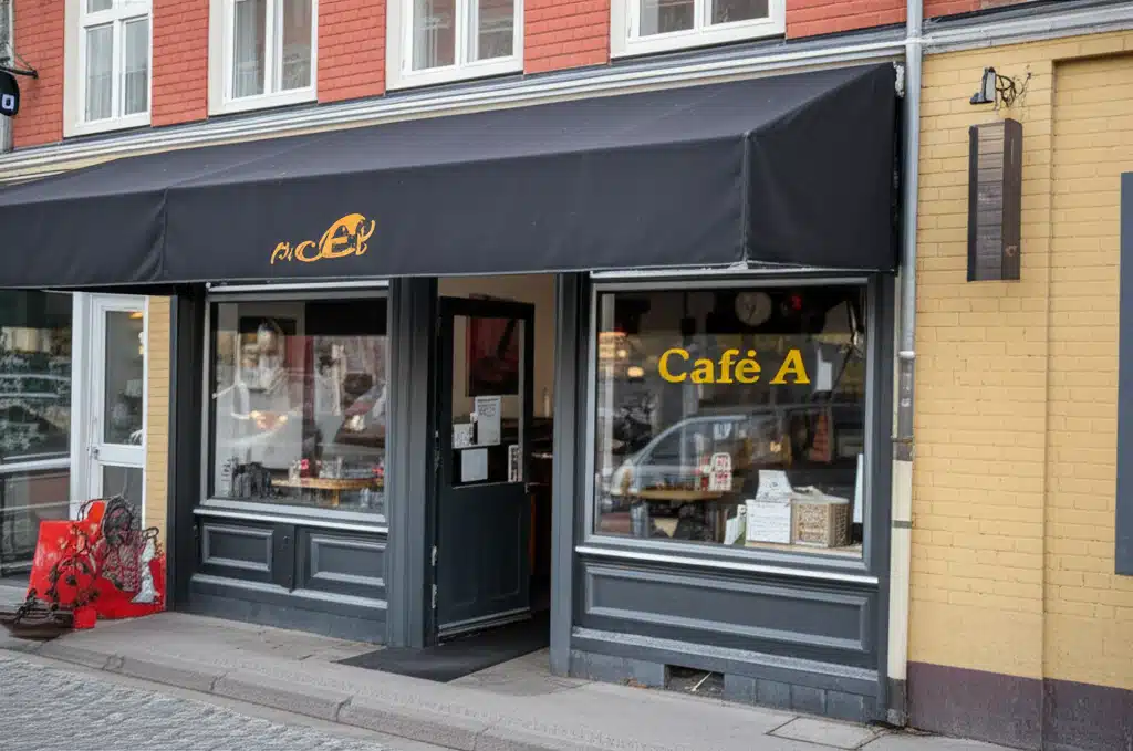 Cafe A 1 Café A: hyggeligt kaffested med lækker mad og drikkevarer