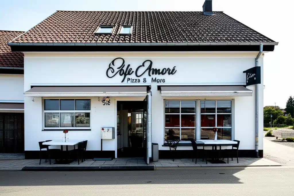Café Amore: Pizza & mere i Løjt Kirkeby - Se vores menu!