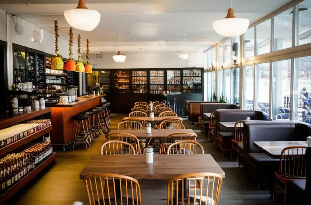 Cafe Bauhaus 1 Cafe Bauhaus: Modernistisk Kafemiljø i København