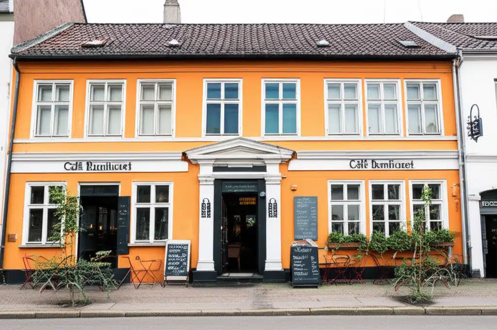 Café Bomhuset 1 Café Bomhuset: Hyggelig kaffepause i charmerende omgivelser