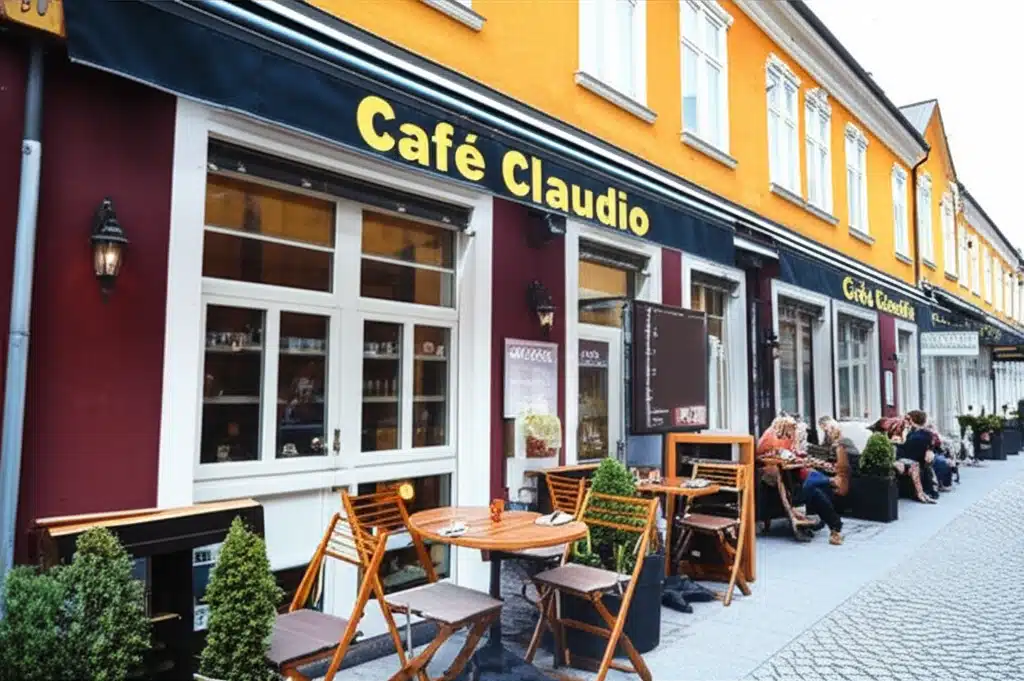 Cafe Claudio 1 Cafe Claudio: Hyggeligt cafe-miljø med lækker mad og drikke