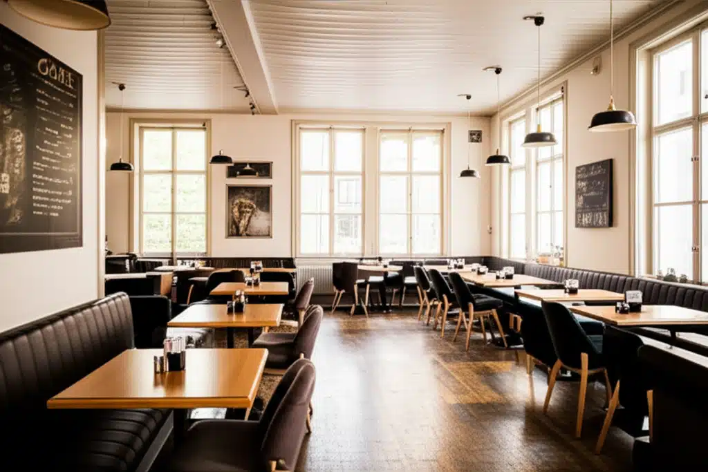 Café Fjerbolden 1 Café Fjerbolden: Hyggelig Atmosfære og Lækker Kaffe i København