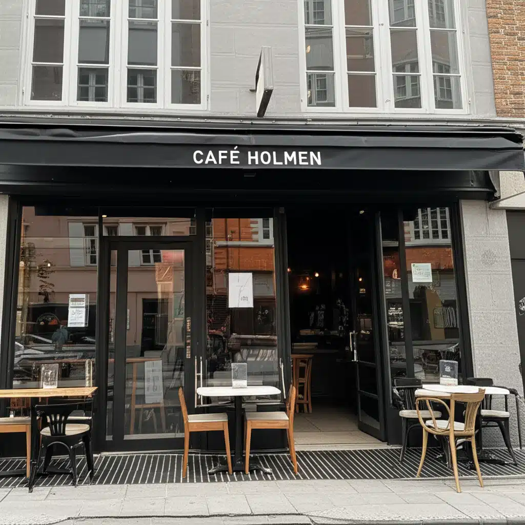 Café Holmen 1 Café Holmen: Nyd en perfekt kop kaffe i hyggelig atmosfære