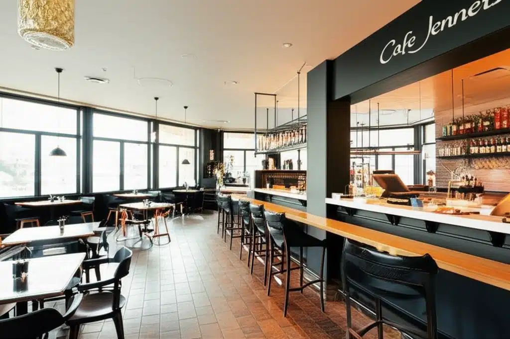Cafe Jenners 1 Cafe Jenners: hyggelig atmosfære og lækker mad i hjertet af byen