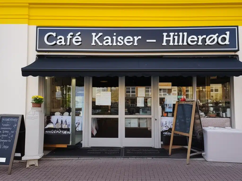 Café Kaiser - Hillerød 1 Café Kaiser Hillerød: Nyde Kaffe og Bageri i Smukke Omgivelser