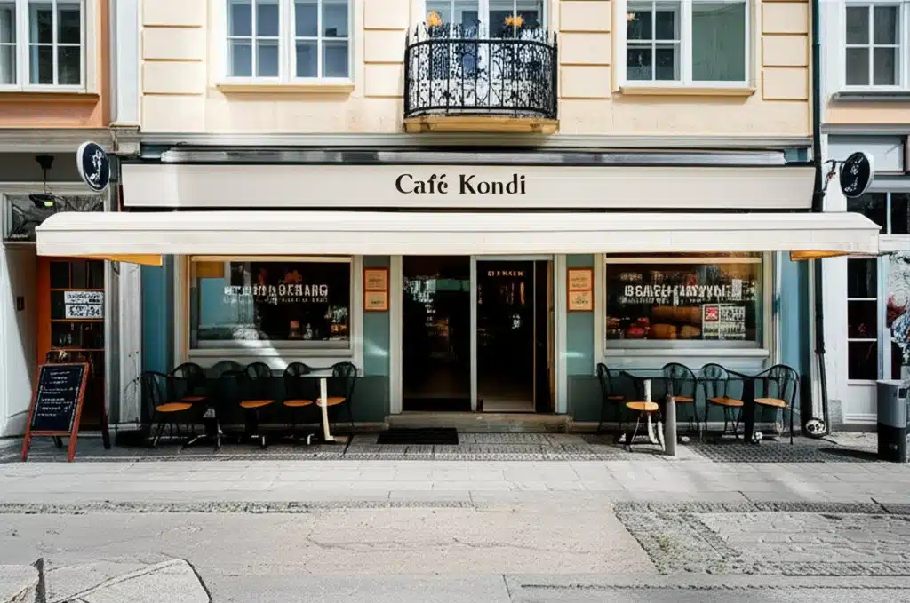 Café Kondi 1 Café Kondi: Nyd en perfekt kop kaffe i hyggelig atmosfære