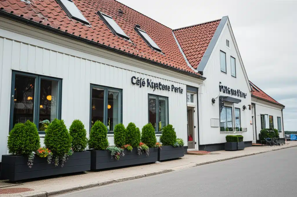 Café Kystens Perle 1 Café Kystens Perle: Udsigt over havet og lækker kaffe