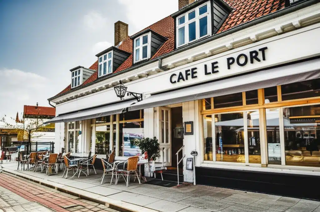 Cafe Le Port 1 Cafe Le Port: Hyggelig Havnecafé med Fantastisk Udsigt