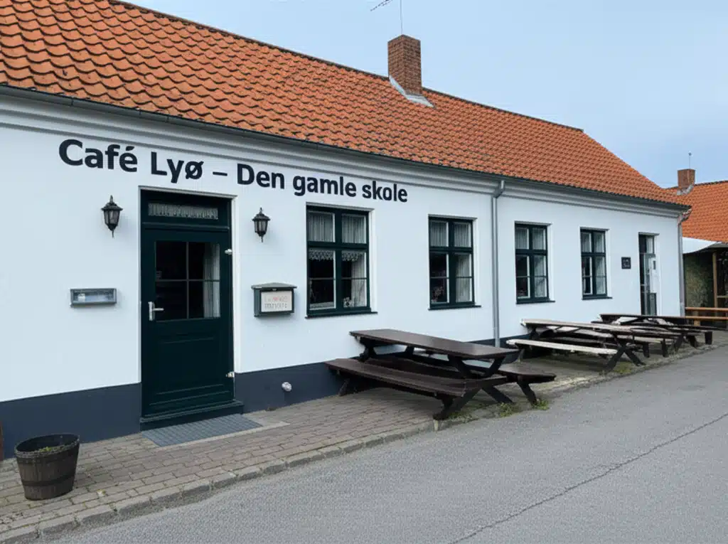 Café Lyø - Den gamle skole 1 Café Lyø: Den gamle skole - Oplev historisk café-stemning