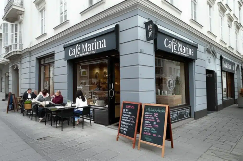 Café Marina: hyggelig havnecafé med lækker kaffe og udsigt