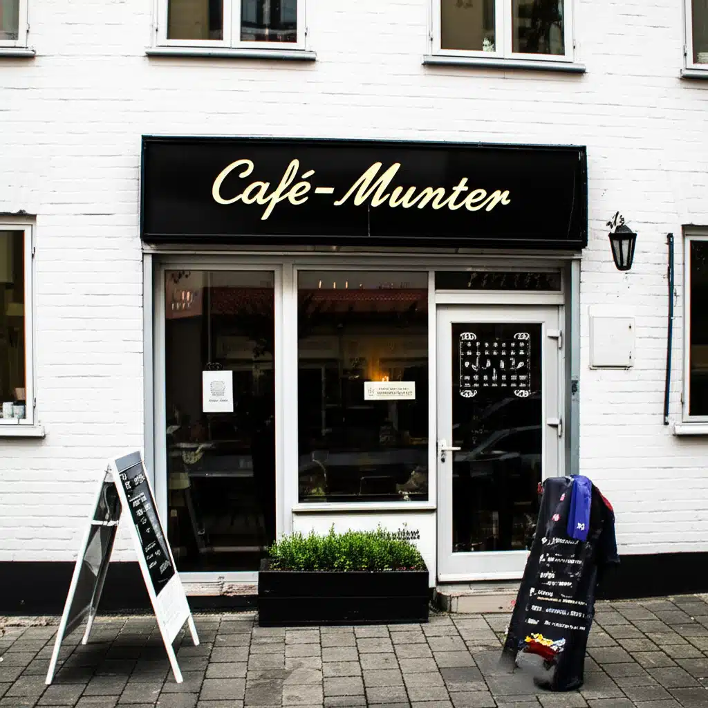 Café-Munter 1 Café-Munter: En hyggelig morgenmed kaffe og gode venner