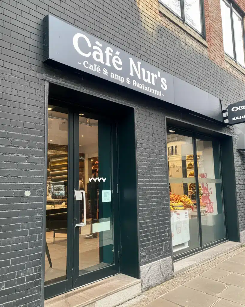 Café Nur's - Café & Restaurant 1 Café Nurs: Hyggeligt café og restaurant i byen