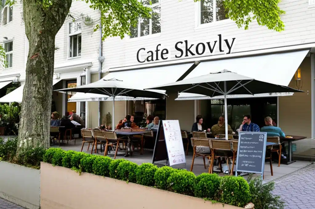 Cafe Skovly 1 Cafe Skovly: Hyggelig atmosfære og lækre retter i skovkanten