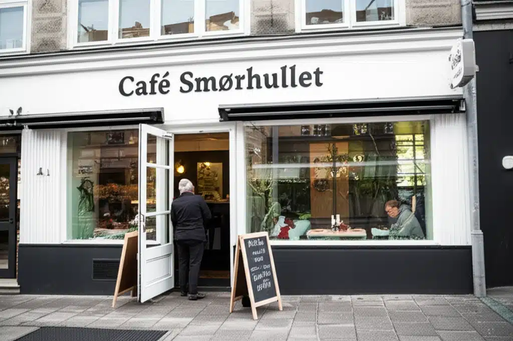 Café Smørhullet: En hyggelig oase i byen - København