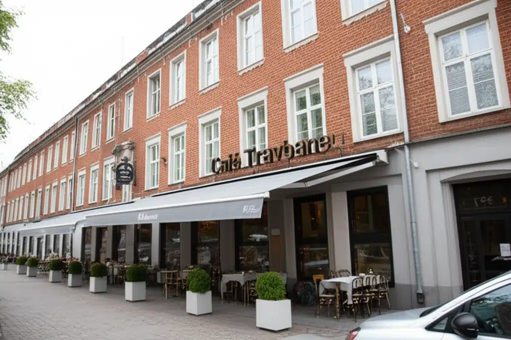 Cafe Travbanen 1 Café Travbanen: hyggelig atmosfære og lækker mad i charmerende omgivelser