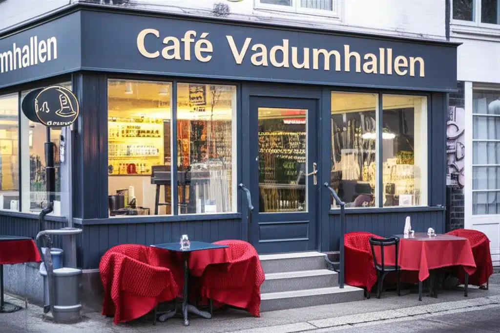 Café Vadumhallen 1 Café Vadumhallen: Opdag vores hyggelige atmosfære og lækre kaffe