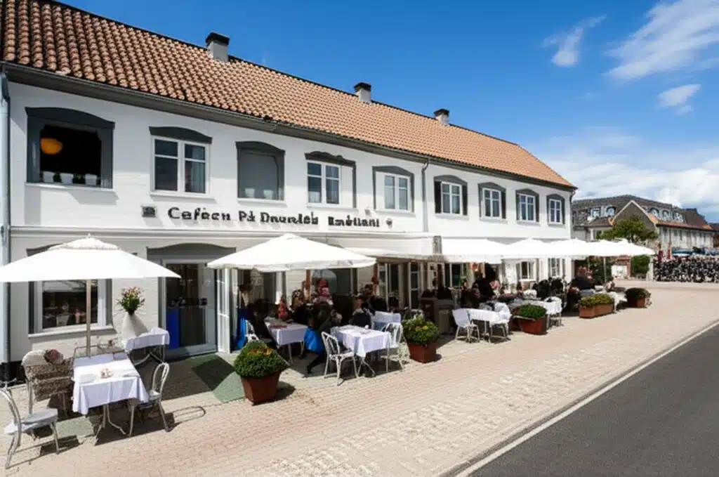 Caféen på Dueodde Badehotel: En hyggelig oase ved stranden